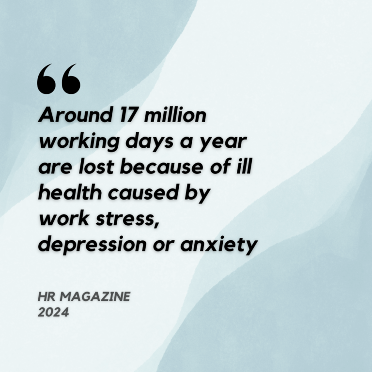 HR MAGAZINE QUOTE ABOUT MENTAL HEALTH